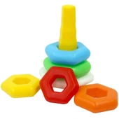 Kiki Fileli Renkli Altıgen Halkalar thumbnail 1