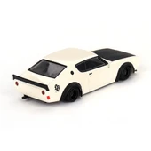 NessiWorld Gt 1/64 Nissan Skyline Kenmeri Liberty Walk White thumbnail 2