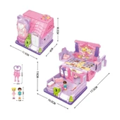 QF2910-11-12-13-14-15 Işıklı Müzikli ANessiWorldesuarlı Ev Serisi Açılıp-Katlanır thumbnail 3