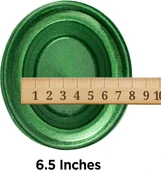 Yeşil Renk Parıltılı Simli Fötr Silindir Parti Şapkası thumbnail 4