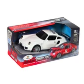 Işıklı Sesli Duman Çıkaran Sürtmeli Spor Araba BSP-1B thumbnail 2