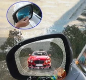 Oto Yan Ayna Yağmur Kaydırıcı Film (Çift) thumbnail 2