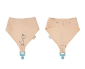 NessiWorld Emzik Askılı Müslin Önlük 837 Somon thumbnail 1