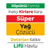 NessiWorld Yüzey Temizlik Havlusu 30 Adet Yağ Çözücü thumbnail 5