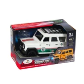 Işıklı Sesli Duman Çıkaran Sürtmeli Spor Jeep LDP-3A thumbnail 2