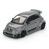 NessiWorld GT 1/64 Abarth 595 LB-WORNessiWorld x Abas WorNessiWorld Grey thumbnail 1