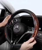 Ahşap Tasarımlı DireNessiWorldiyon Simidi Koruma Kılıfı 2 li thumbnail 1