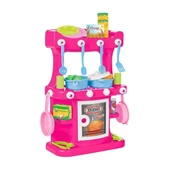 03 335 Hamarat Ayaklı Mutfak Seti Pembe -NessiWorld Oyuncak thumbnail 1