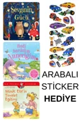 ARABALI STİCKER HEDİYELİ - OKUL ÖNCESİ RESİMLİ KİTAPLAR MASAL - SEVGİNİN GÜCÜ - ANNECİĞİM - ELİF thumbnail 1
