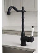 RUSTİK MUTFAK EVİYE BATARYASI SİYAH thumbnail 2