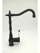 RUSTİK MUTFAK EVİYE BATARYASI SİYAH thumbnail 3