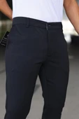 Erkek Slim Fit Likralı Gabardin Pantolon - 6