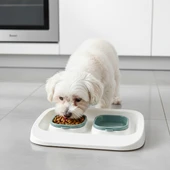 Mikopet Yeşil 2'si 1 Arada Mama Ve Su Kabı - 2