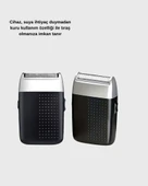 Taşınabilir Şarjlı Tıraş Makinesi – Kuru Kullanım, Özel Sakal Başlıkları - 5