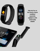 Akıllı Bileklik – Kalp Atış, Uyku ve Adım Takibi, IP67 Su Geçirmez thumbnail 2