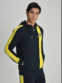 Fenerbahçe S.K. 25/26 Tribün Basic Hoodie Kapüşonlu Fermuarlı Eşofman Üstü Erkek Ceket thumbnail 2