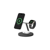 Belkin Boostcharge Pro Qi2 (15 W) 3'ü 1 Arada Kablosuz Şarj Istasyonu WIZ032KQBK thumbnail 1