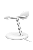 Belkin WIZ023VFWH Qi2 15W 3in1 MagSafe Şarj Standı - Beyaz - 4