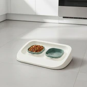 Mikopet Yeşil 2'si 1 Arada Mama Ve Su Kabı - 3