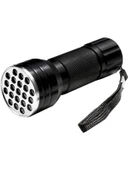 Monte Lua Uv Fener 21 LED Para Kontrol Ultraviyole Fener (Mor Işık) thumbnail 1