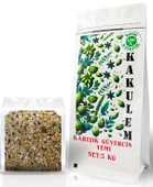 KAKULEM SERTİFİKALI Hızlı Geliştiren Lüks Karışık Güvercin Yemi 5 KG thumbnail 1