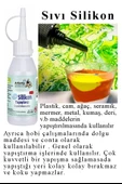 Sıvı Silikon Yapıştırıcı 50 ml 2 Adet Brons Silikon Yapıştırıcı Sıvı 50 gr Plastik Cam Mermer Kağıt Karton Tahta Köpük thumbnail 2