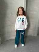 Cg Kids Minnie Mouse Kız Çocuk 3 İplik Alt Üst Takım Süper Kalite Kumaş - 2