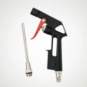 Hava Tabanca Seti 5 Parça Üfleme Temizleme Tabancası Hortum Uçlu Kompresör Aksesuar Seti thumbnail 4