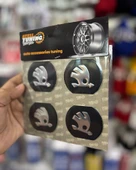 Universal Araç Uyumlu, Skoda Jant Göbeği Arması, Sticker 4'lü Set 60mm thumbnail 2