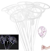 BALON ÇUBUĞU KALIN ÇUBUKLU BÜYÜK BAŞLIKLI 25 ADET thumbnail 1