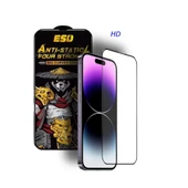 Xiaomi REDMİ NOTE 9 PRO Uyumlu Anti-Static 9H Full Glass Ekran Koruyucu SAFİR CAM HD - 1