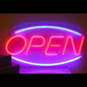 OPEN Tasarımlı Neon Led - 2
