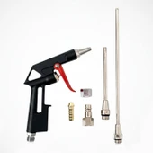 Hava Tabanca Seti 5 Parça Üfleme Temizleme Tabancası Hortum Uçlu Kompresör Aksesuar Seti thumbnail 1