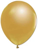 BALON METALİK 12 İNC (JOJO BALLOONS) ALTIN 100 ADET thumbnail 1