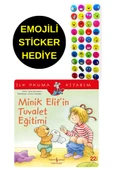 EMOJİLİ  STİCKER HEDİYE  - OKUL ÖNCESİ RESİMLİ KİTAPLAR  - MİNİK ELİF'İN TUVALET EĞİTİMİ thumbnail 1