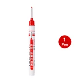 Derin Konum İşaretleme Kalemi, Marangoz, Mobilya, Demir Doğrama, Duvar, 1 Adet, Kırmızı Renk thumbnail 1