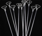 BALON ÇUBUĞU KALIN ÇUBUKLU BÜYÜK BAŞLIKLI 25 ADET thumbnail 3