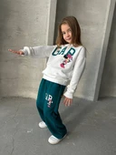 Cg Kids Minnie Mouse Kız Çocuk 3 İplik Alt Üst Takım Süper Kalite Kumaş - 1