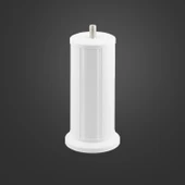 Keson 1 Adet 12 cm Beyaz Plastik Mobilya Baza Tv Ünitesi Yükseltme Ayağı Destek Ayağı thumbnail 5