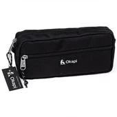 Okapi Kalem Çantası Oval Siyah OKP-135 thumbnail 1