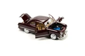 MotorMax 1949 Ford Coupe 1/24 Bordo Model Araba thumbnail 5