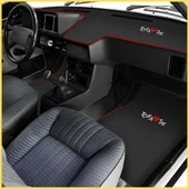 Tofaş Şahin Doğan Kartal Düşük (Alçak) Torpido Halısı & Siyah Oto Halı Paspas - Nakışlı Tasarım thumbnail 2