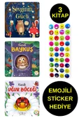EMOJİLİ  STİCKER HEDİYE - OKUL ÖNCESİ RESİMLİ KİTAPLAR  - SEVGİNİN GÜCÜ - KÜÇÜK BAYKUŞ - UĞUR thumbnail 1