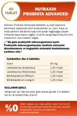 Nutraxin Probiota Advanced 60 Tablet 2 Adet thumbnail 3