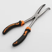 Extra Uzun Eğri Kargaburun 11 inç Kıvrık İnce Burun Pense Paslanmaz Çelik Metal Dayanıklı El Aleti thumbnail 1