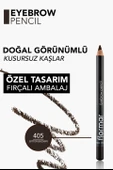 Flormar Doğal Görünüm Veren Fırça Kapaklı & Yumuşak Uçlu Kaş Kalemi 405 BITTER BROWN thumbnail 4