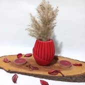 ISKANDİNAV PAMPAS VAZO RANDOM DEKOR thumbnail 1