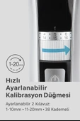 PHT048 Şarjlı Ayarlanabilir Başlıklı  Su Geçirmez Saç Sakal Tıraş Makinesi - 3