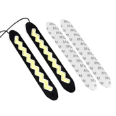 Mega Oto Market Zigzag Şerit Gündüz Ledi Farı Su Geçirmez Beyaz Işık - 2