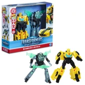 Transformers Earthspark Bumblebee ve Mo Malto Dönüşen Figür Seti thumbnail 1